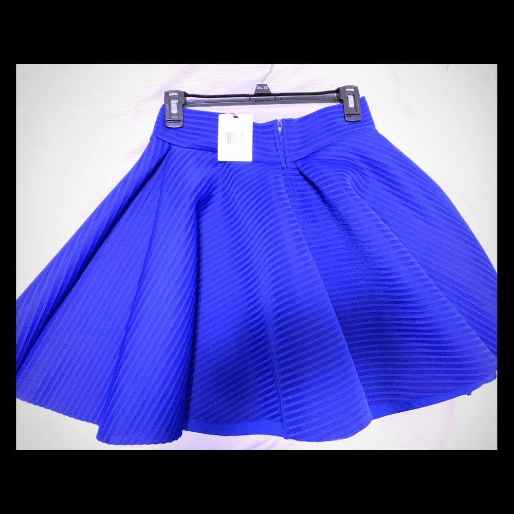 Blue skirt